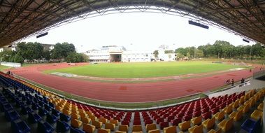 stadium track
