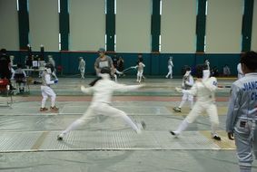 fencer training