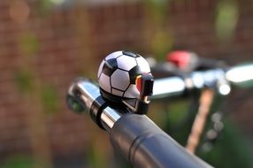 ball-shaped bicycle bell