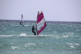 wind surfing