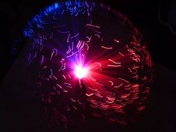 pink ball lighting