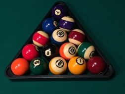 billard pool balls