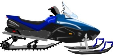 Picture of snowmobile