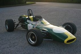 lotus like a racing car