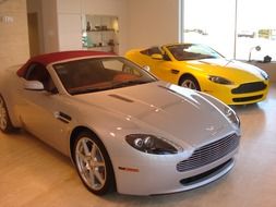 Aston Martin sports cars