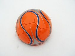 orange soccer ball