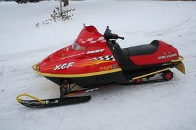snowmobile indy xcf polaris