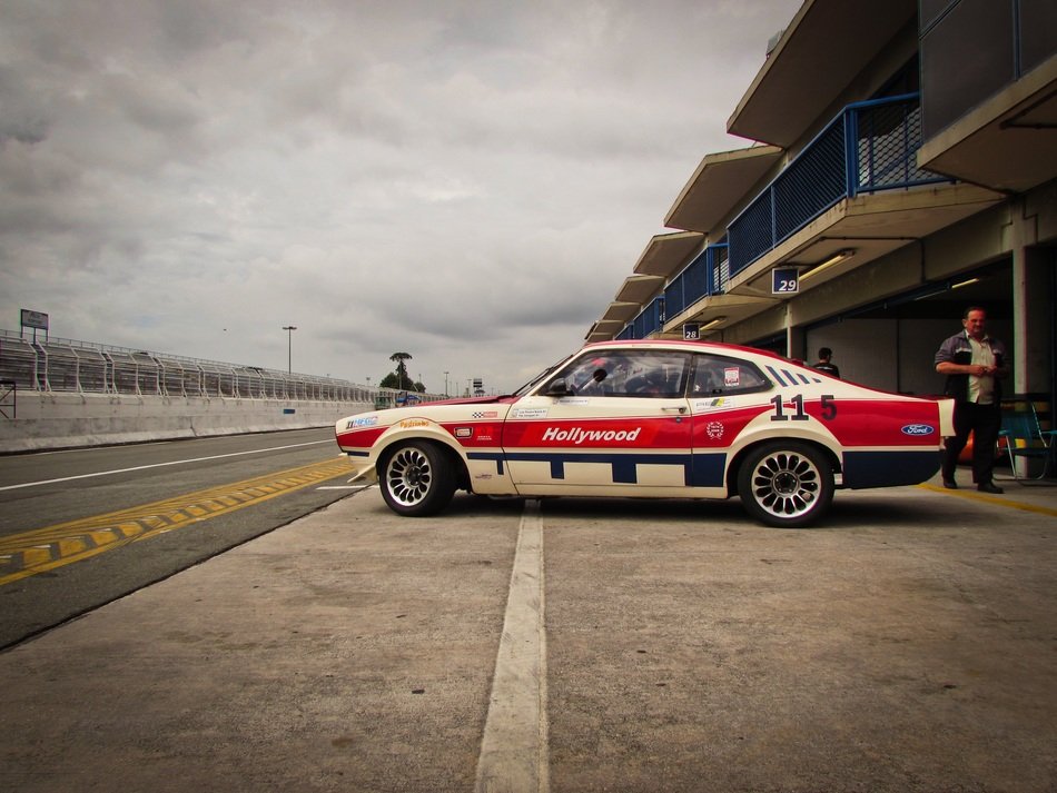 Picture of the sports car