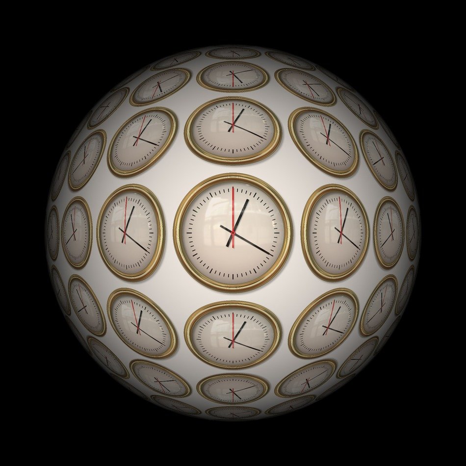 ball with a indication of time