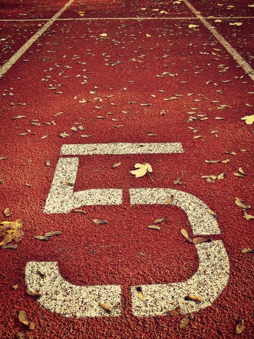 number five on the sports field