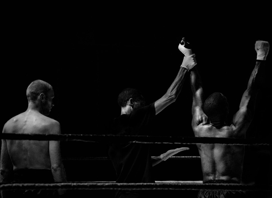 boxing winner and looser