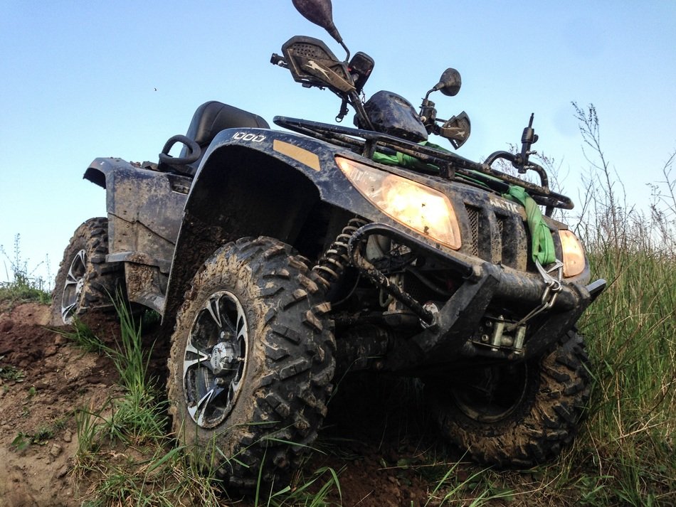 photo of the quadcar