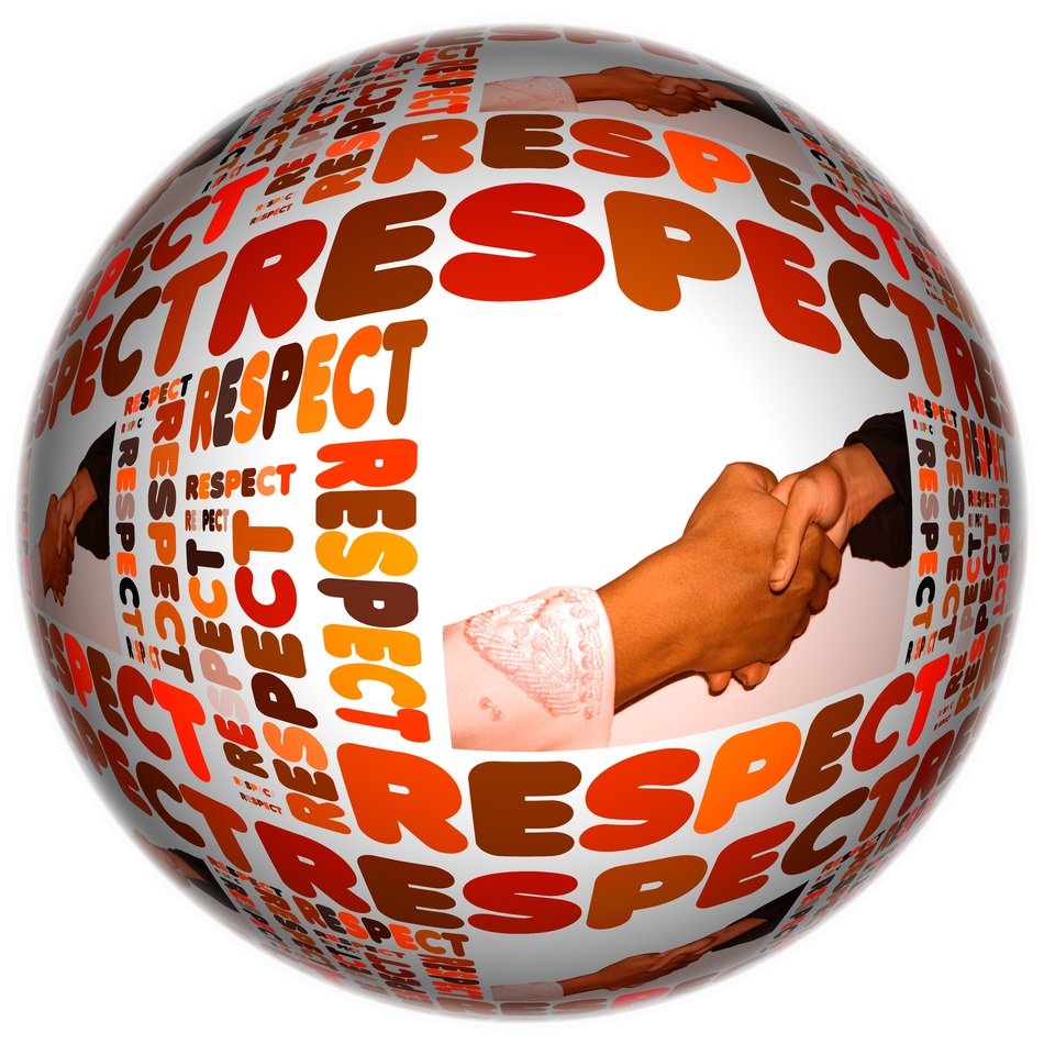 handshake on the ball in letters