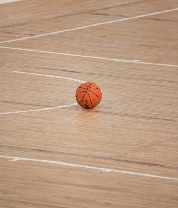 basketball ball on the Playground