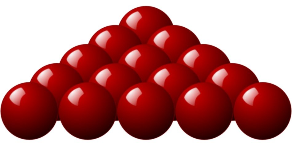 Clipart of the red balls