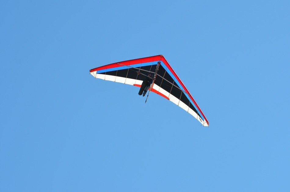 delta flight in the blue sky