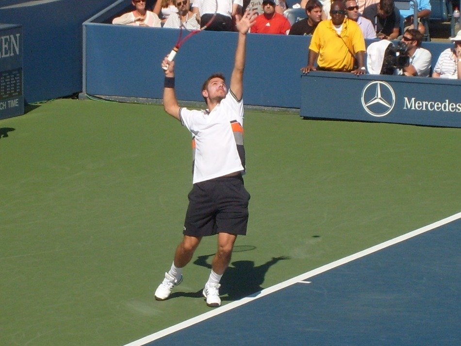 Stanislas Wawrinka at competitions in 2010