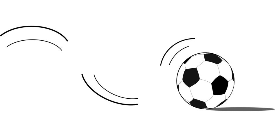 soccer as a drawing