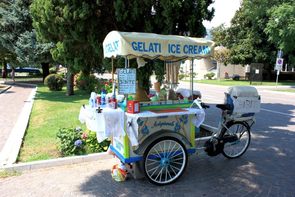 bike for selling ice cream