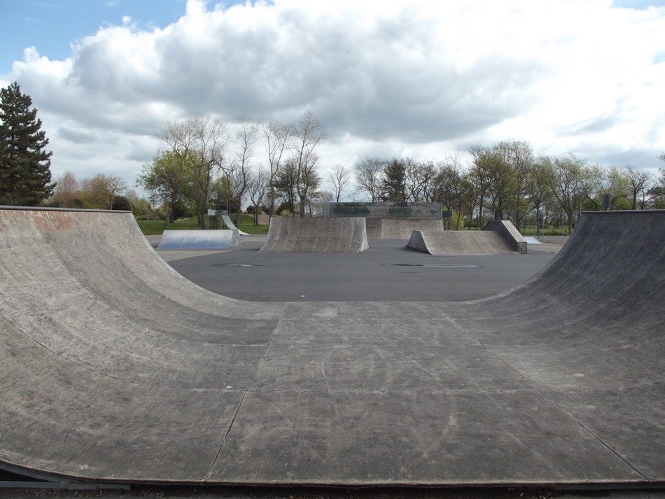 playground for skating on the street