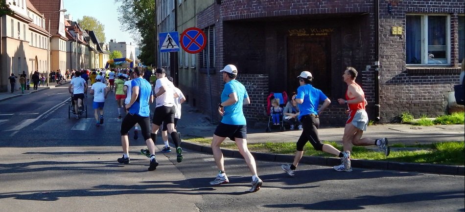 morning jog on which ordinary people