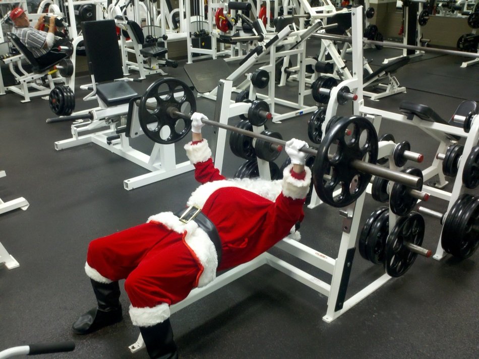 santa claus weight