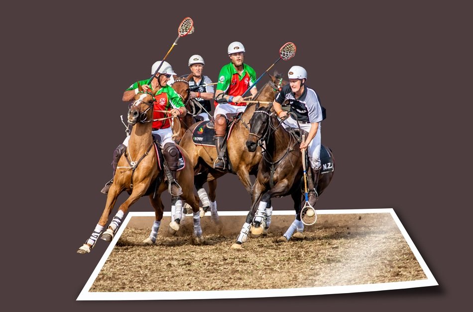 clipart of equestrian sport as a creative image
