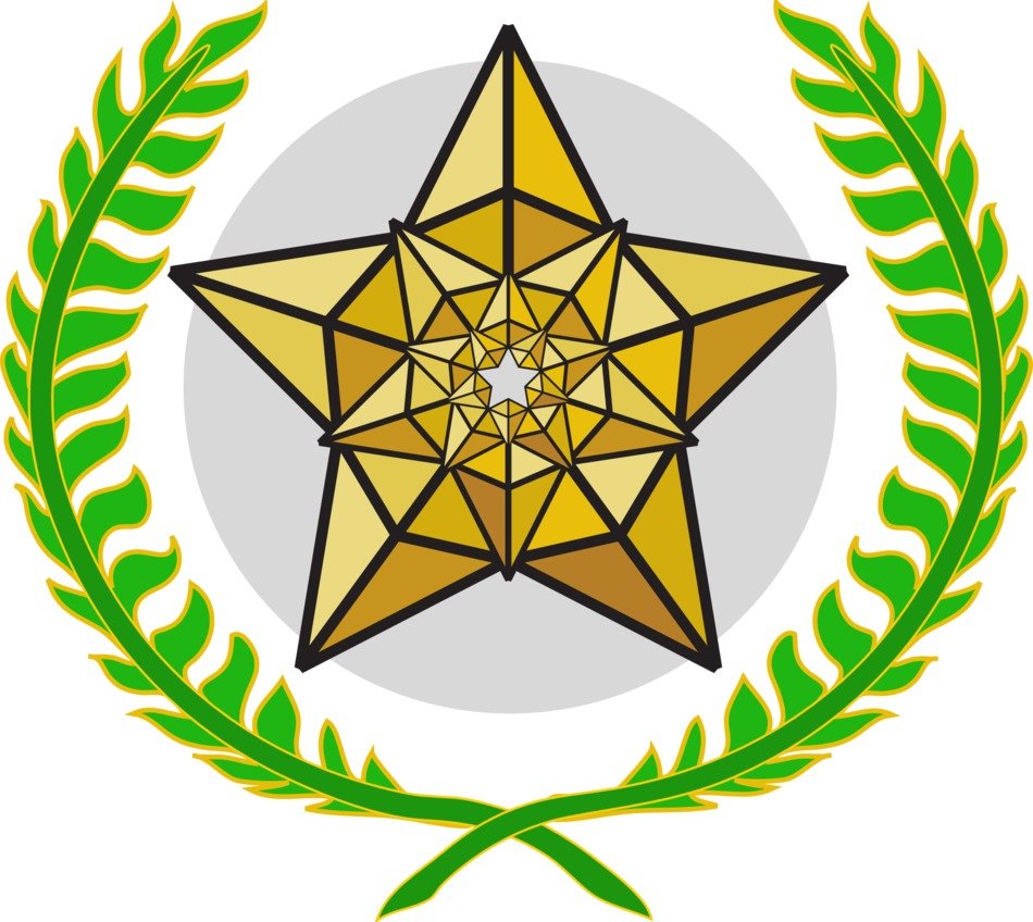 award with the image of a bay leaf