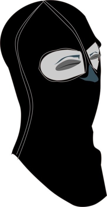 black mask in sport