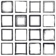 Grunge squares