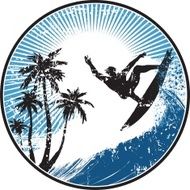 Surf medallion