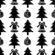 Christmas seamless pattern N199