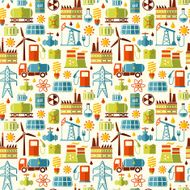 Find Similar Images Energy electricity power seamless vector background