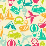Traveling seamless pattern N2
