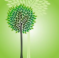 Stylized tree N23