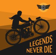 Motorcycle race poster N3