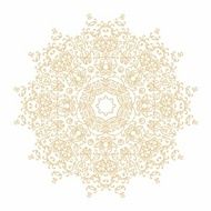 Decorative rosette N14
