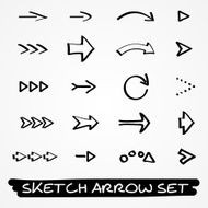 sketch arrow set N12