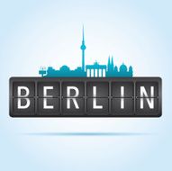 Berlin departure board N3
