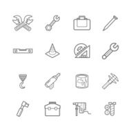 Tools icons eps 10 N2