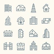 Architecture icons