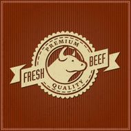 Labels of butcher shop N47
