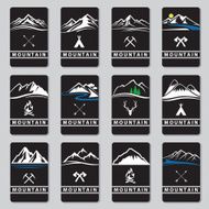 mountain cards set