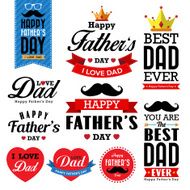 Happy Father's Day Typographical Background N2