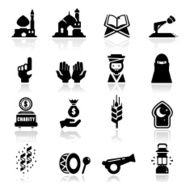 Icons set Ramadan