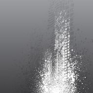 Gray tire track background N2