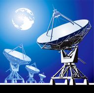 satellite dishes antenna