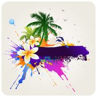 tropical background N22