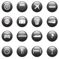 Glossy Travel Icons N2