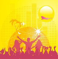 abstract summer party N2